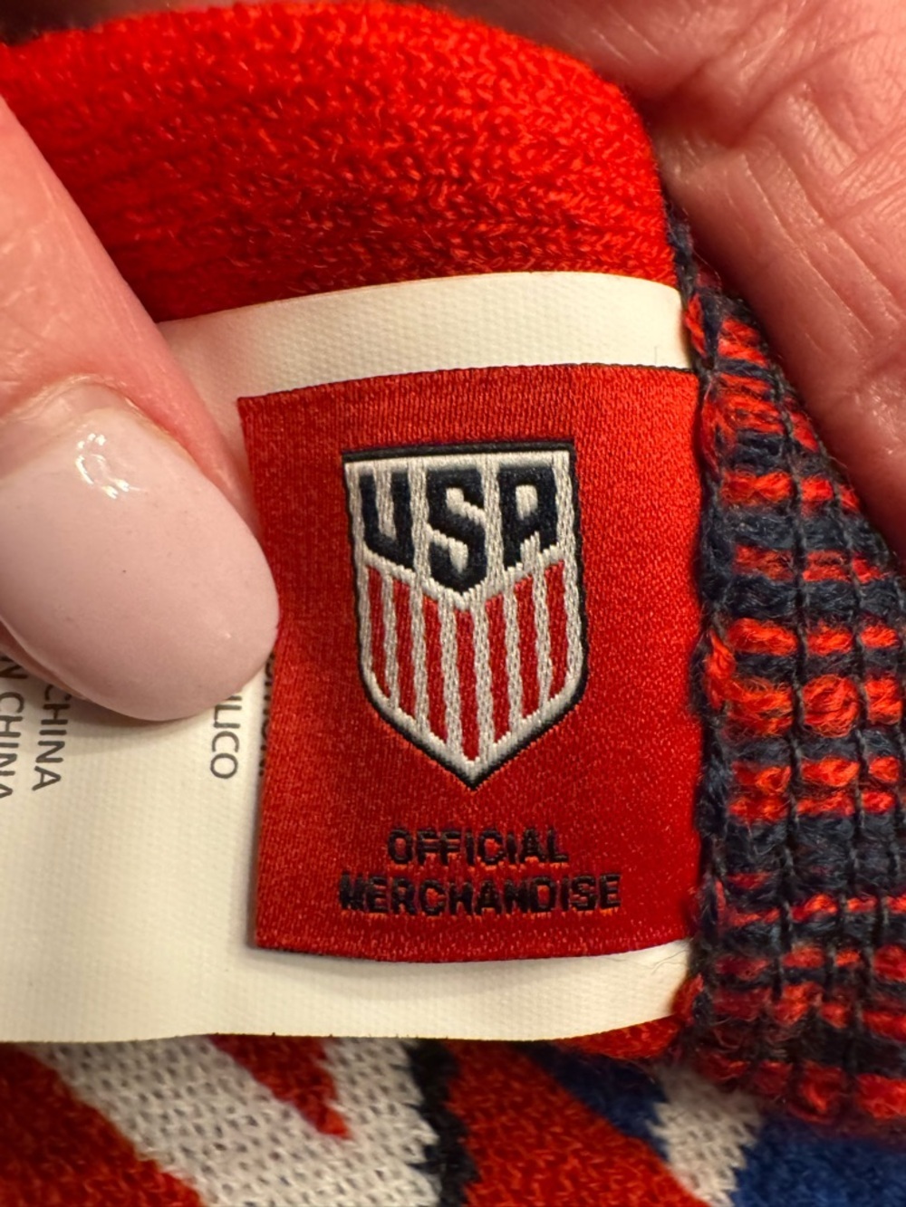 Lot of 2! Official U.S. SOCCER Double Sided Scarves Unisex FIFA - Picture 10 of 10